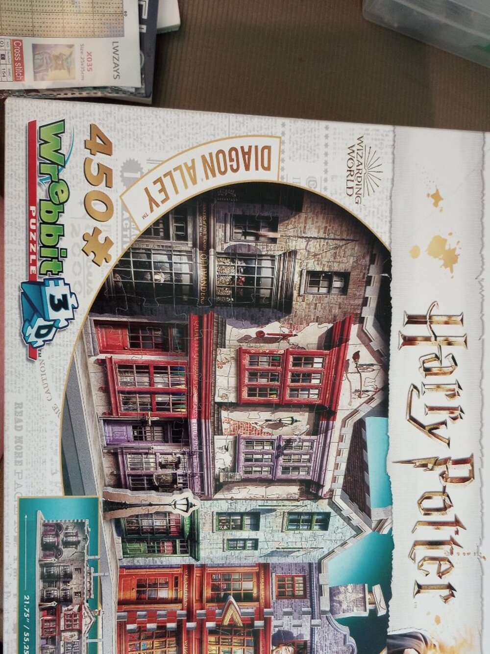 Wrebbit Harry Potter Diagon Alley 3-D puzzle (NWT)